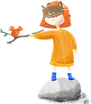 Естественная девушка