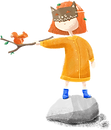 Ein natürliches Mädchen