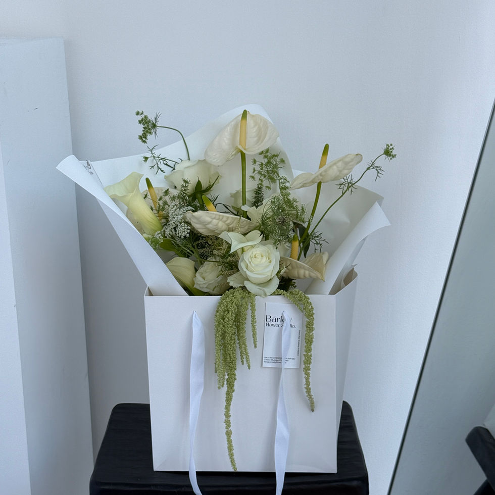 Large seasonal hand-tied bouquet available for local delivery in Wimbledon and Merton, London