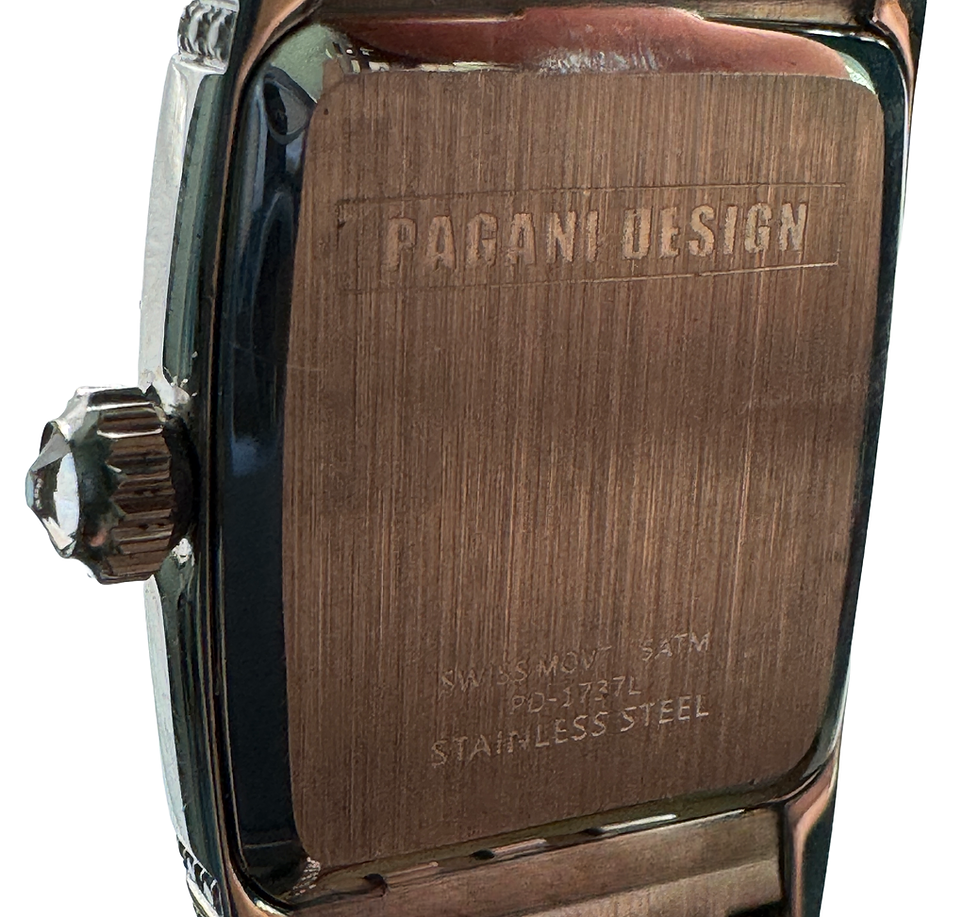 Thumbnail: Pagani Design ladies watch with a Swiss Ronda Movement and Sapphire Glass