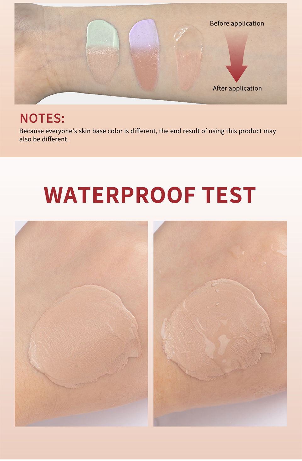 Thumbnail: CC Cream Color Changing Liquid Foundation Centella Korean High Coverage Foundati
