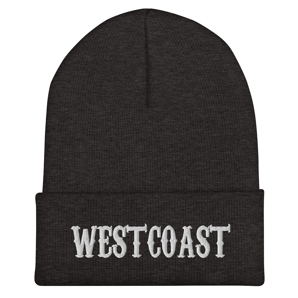 Thumbnail: Beanie with 'WESTCOAST' text