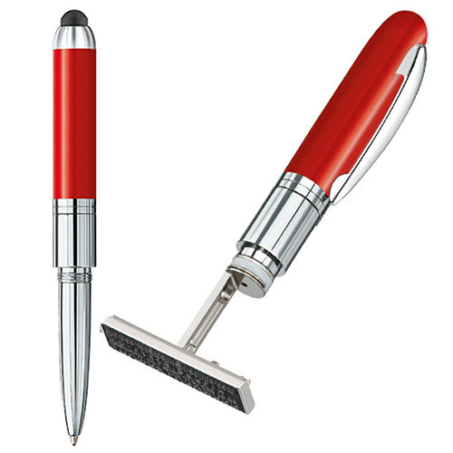 Küçük resim: Heri Mini Kalem Kaşe Ve Touch Pen Kırmızı Renk 4374