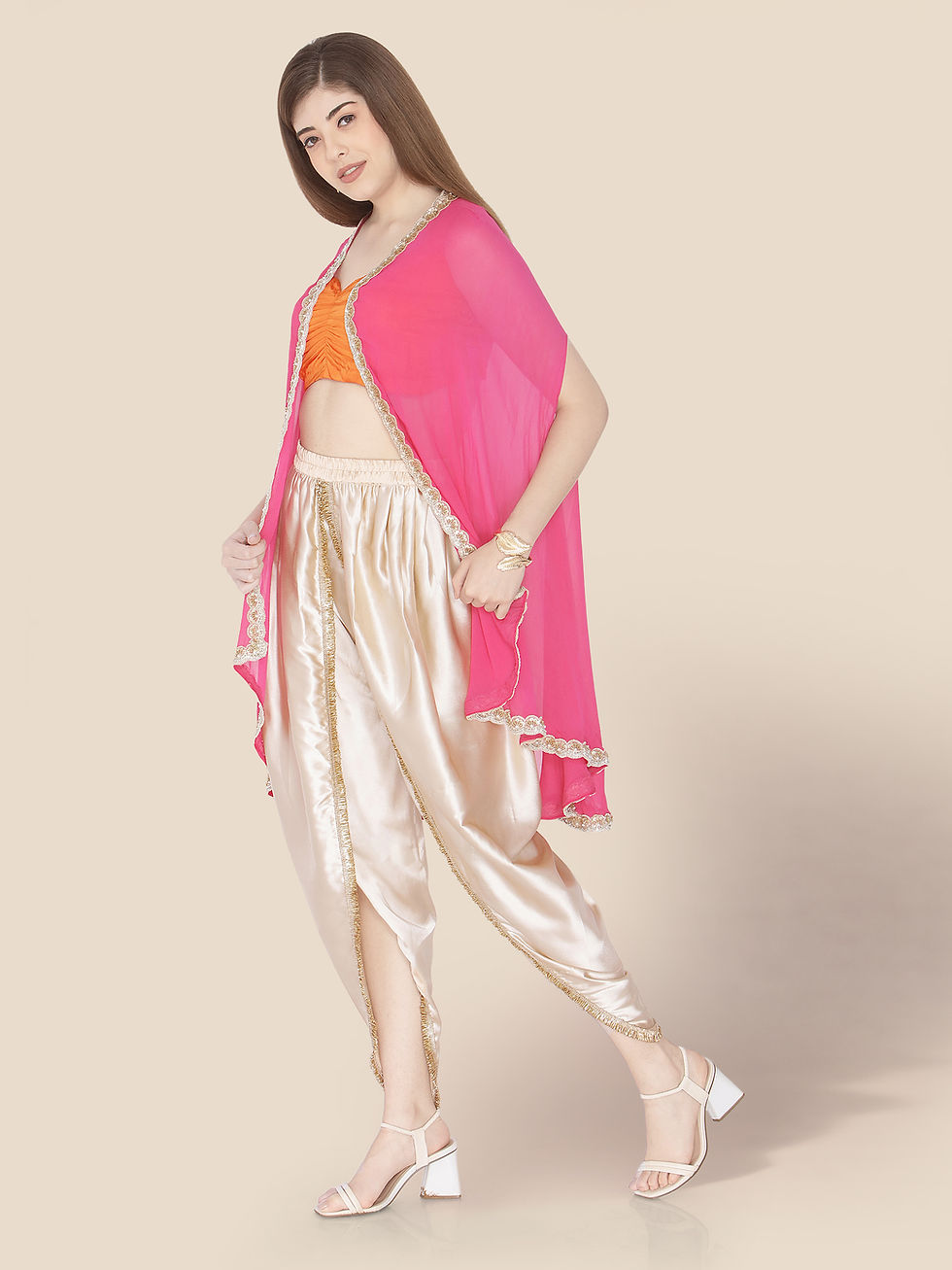 Thumbnail: Dhoti Set: Regal Draping