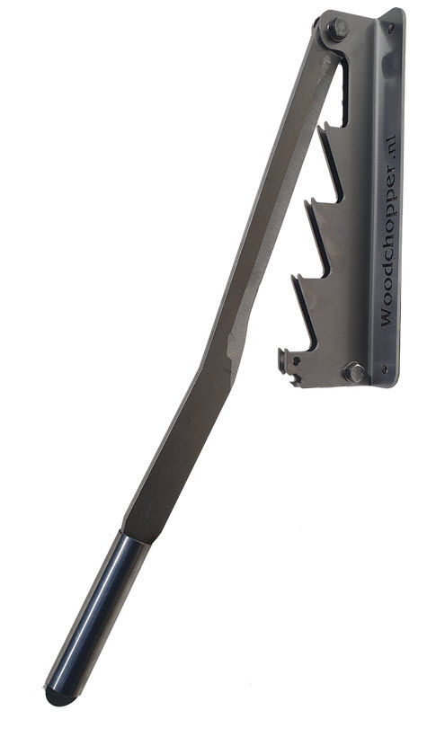 Miniaturbild: Moderner Holzspalter aus Edelstahl