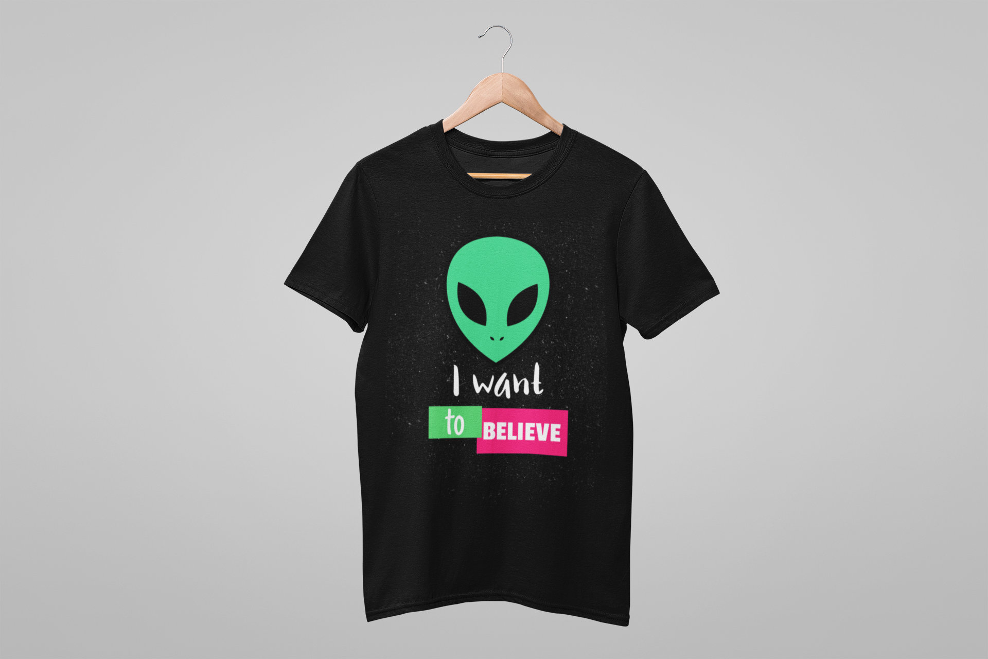 I Want to Believe T-Shirt (2XL-3XL)
