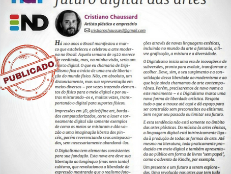 UMA VISÃO SOBRE O FUTURO DIGITAL DAS ARTES De Cristiano Chaussard