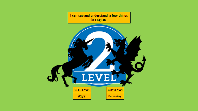CEFR LEVEL A1/2 ENGLISH - Elementary - 12 MONTH COURSE