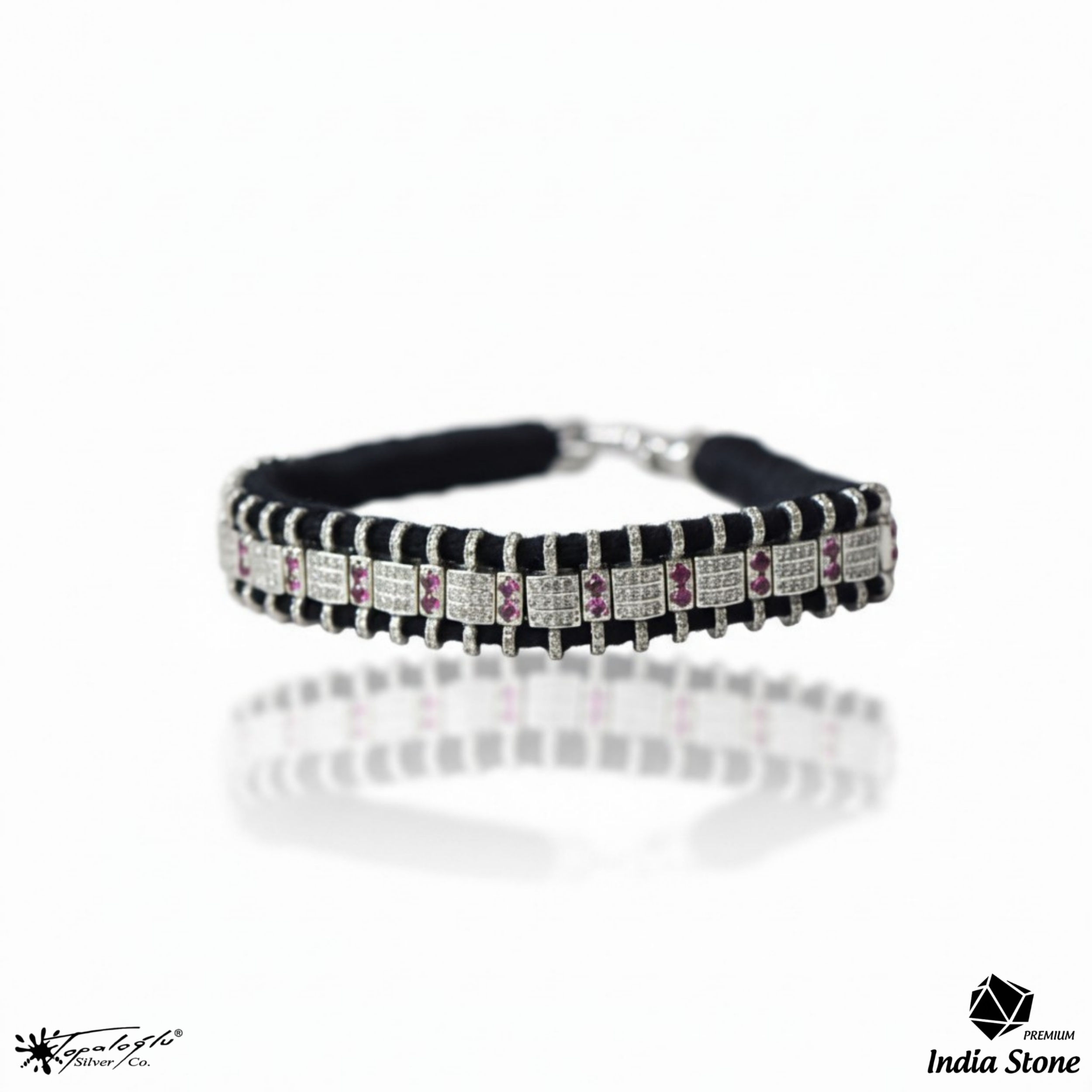 Yakut ve Elmas Bileklik