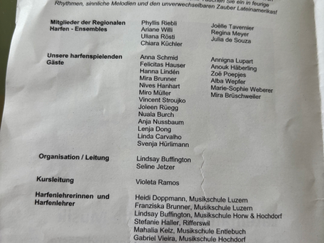 Videos Harfe Ensemble in Luzern