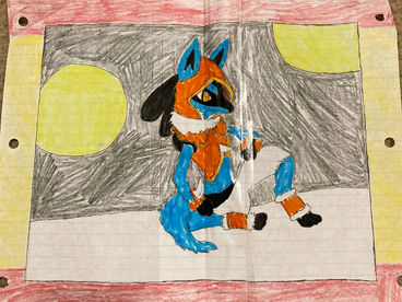 Lucario Drawing