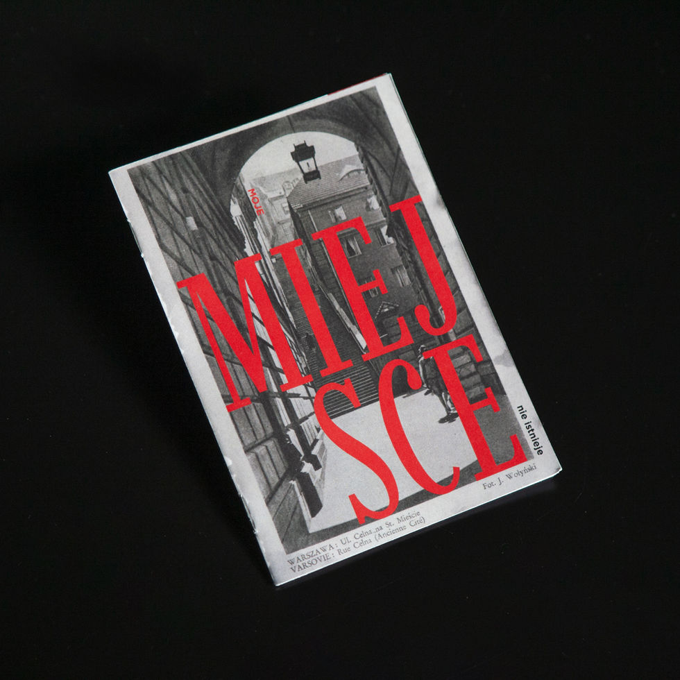 Zine | "Moje miejsce nie istnieje" | Wydanie nr 1