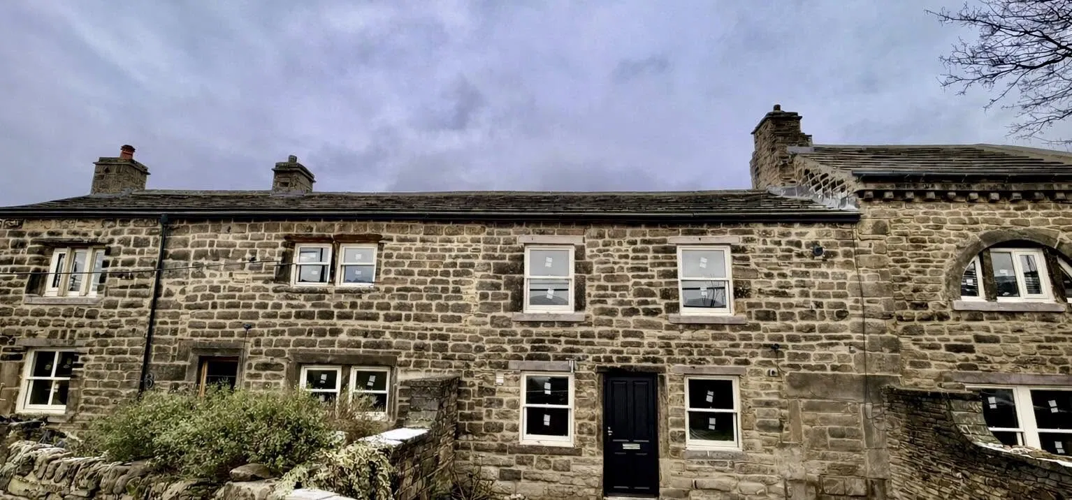 Traditional stone property restored by G & T Pointing and Restoration