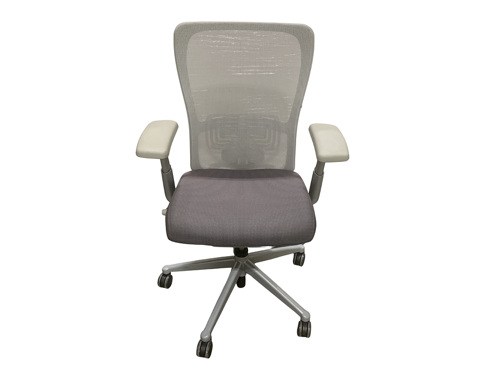 Thumbnail: Haworth Zody Task Chair - Silver/Gray