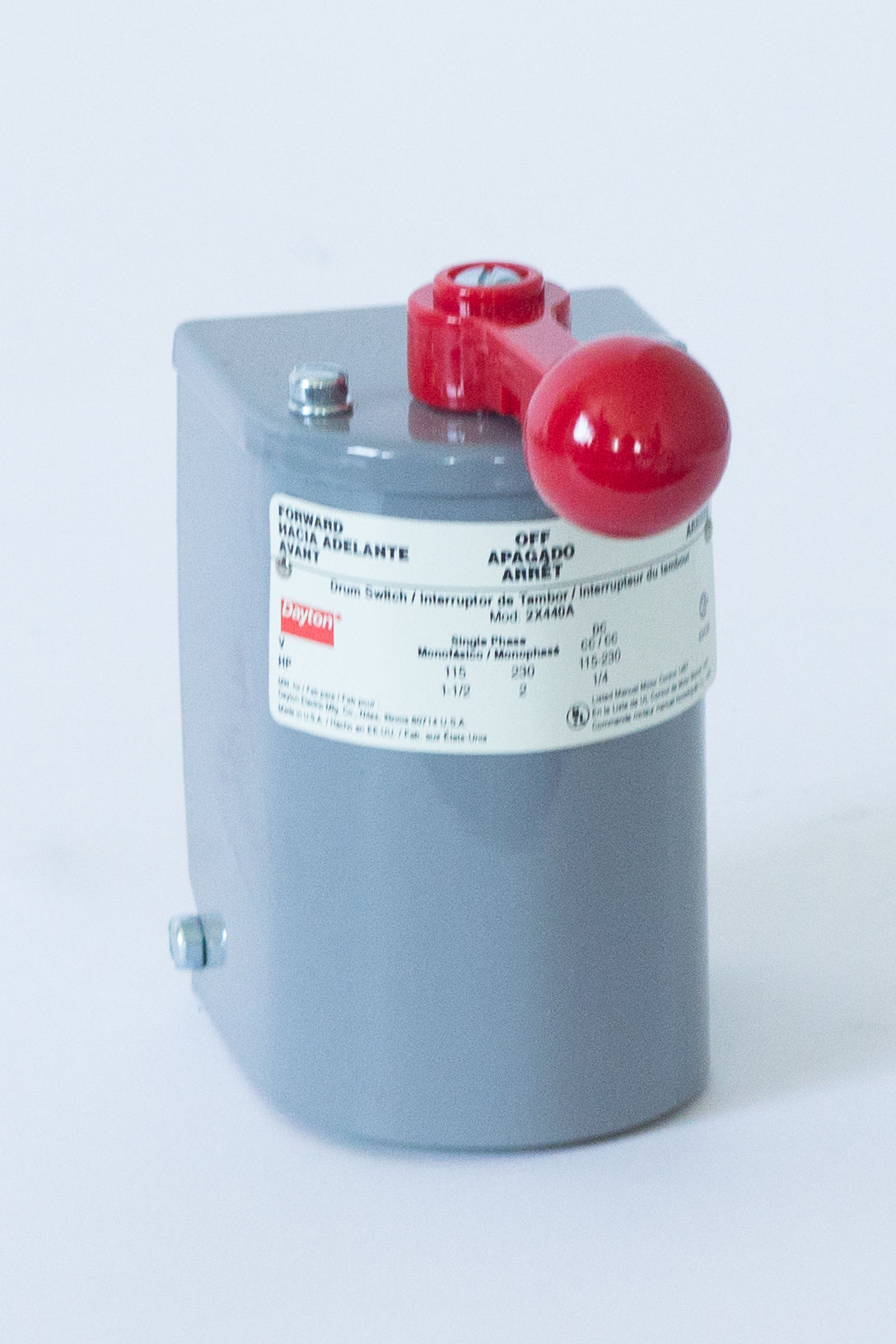 Reversing Drum Switch