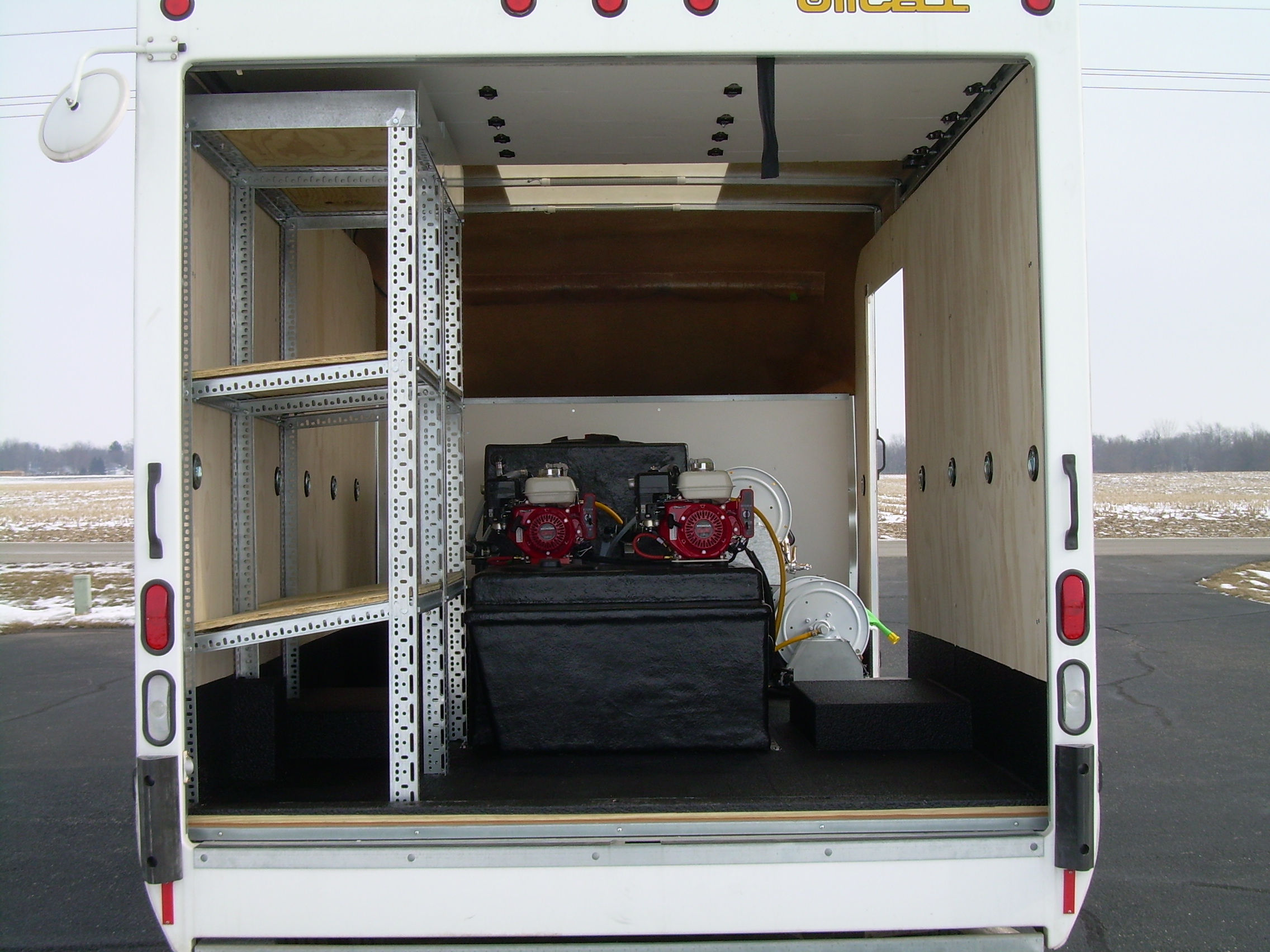 Custom Van Layout