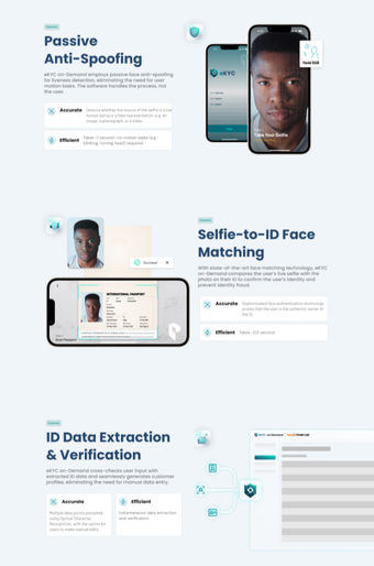 Parallelchain KYC product page
