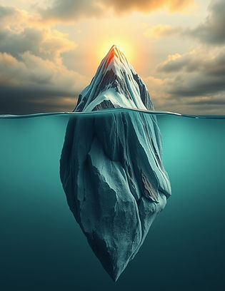 iceberg showing subconscious vs consciou