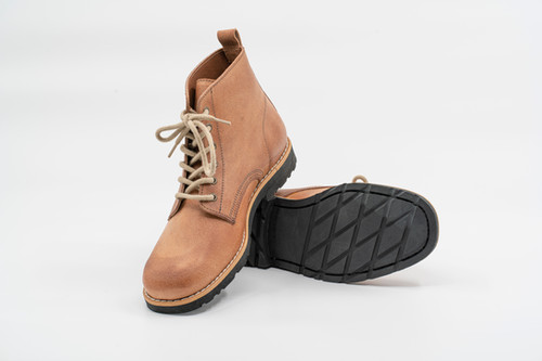 Bottines à Plateforme Pour Femme - Broderie Armée Florale - Semelle épaisse - Talons Carrés