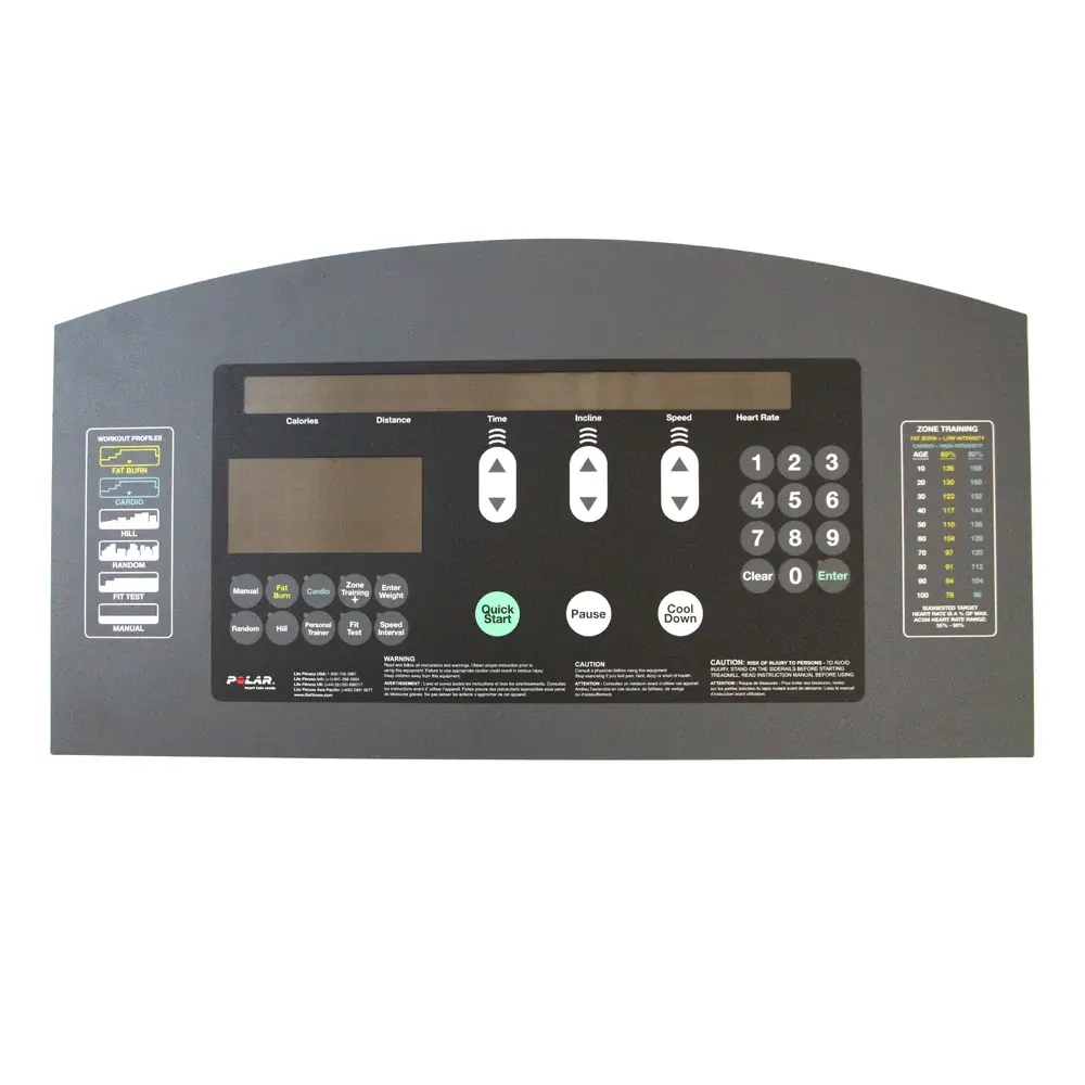 Overlay para caminadora Life Fitness 95Ti