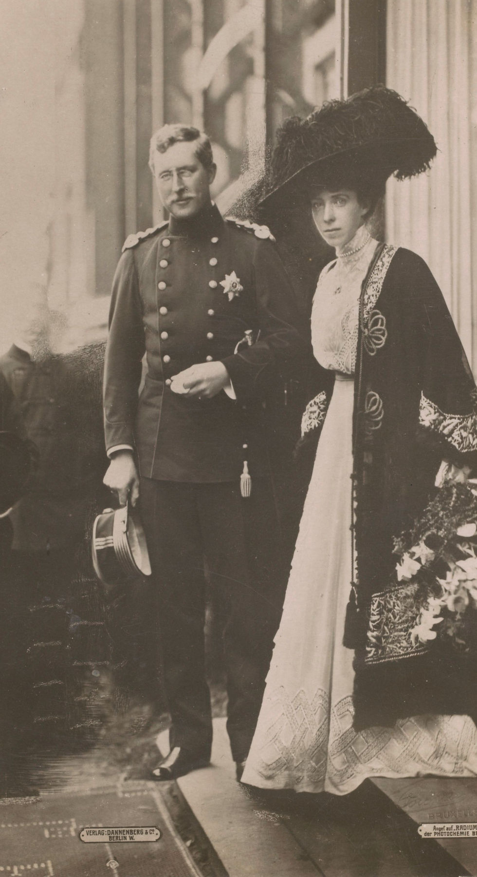 Koning Albert I en Koningin Elisabeth Brussel