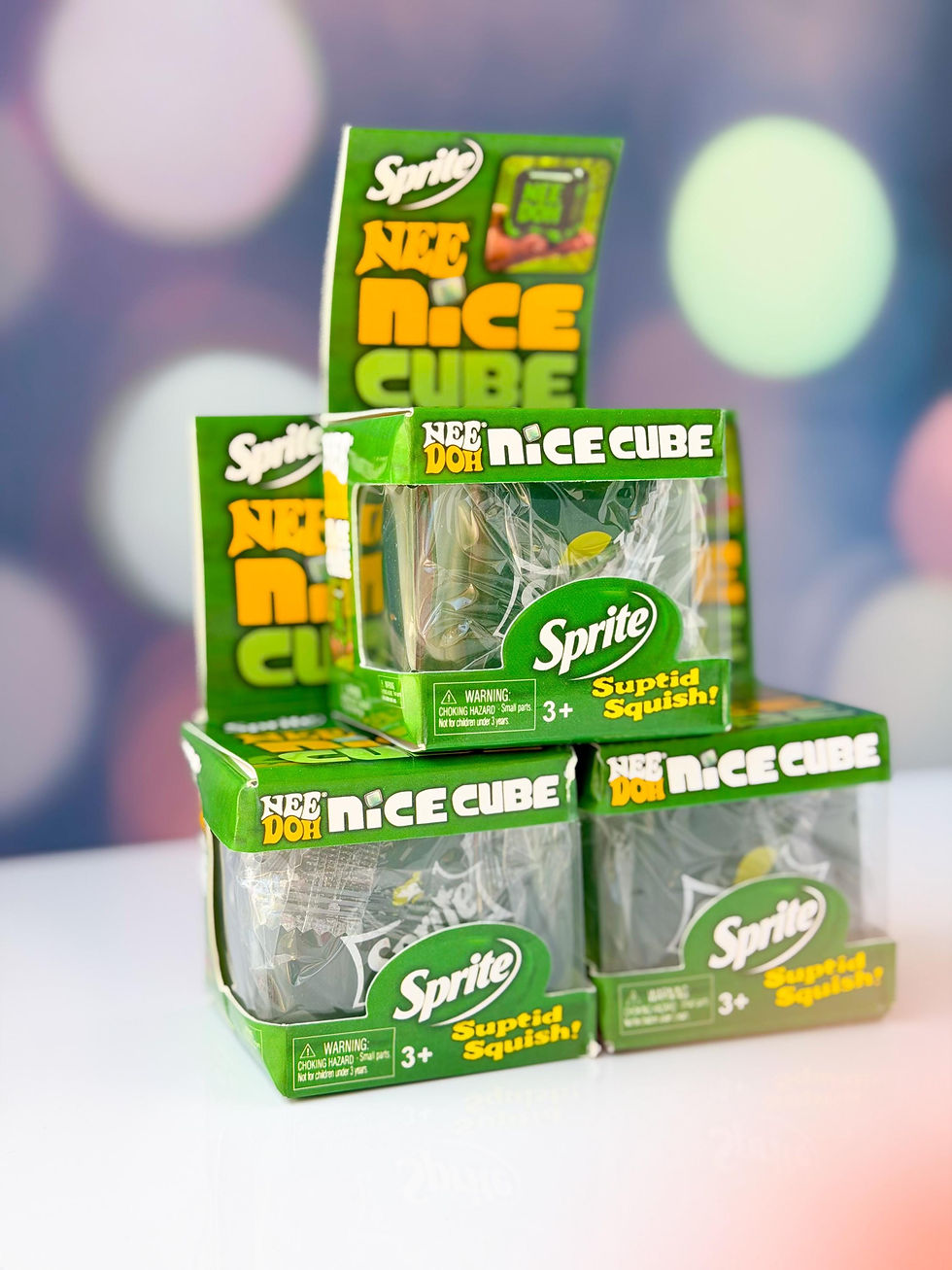 Thumbnail: NeeDoh Super Solid Squish Schylling, Viral Squishy Toy, Needoh Nice Cube, Needo