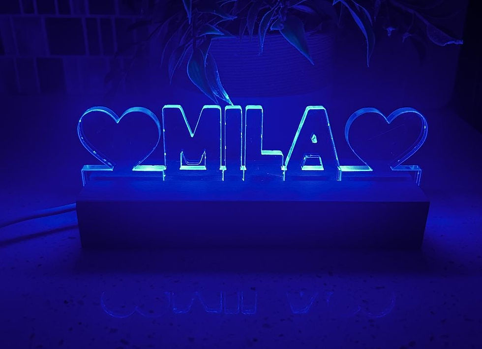 Thumbnail: Custom Name Nightlight