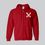 Thumbnail: 26 - BULLY Zip-up Hoodie - White on Red
