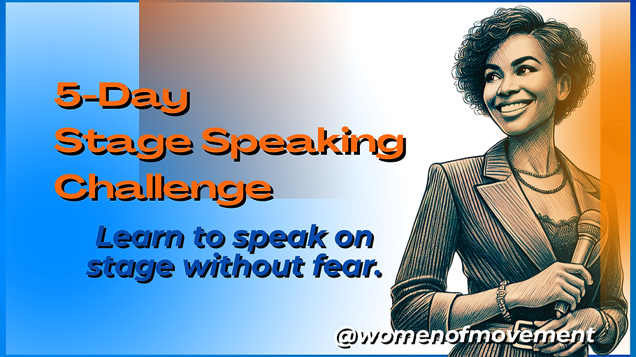 5-Day Stage Speaking Challenge