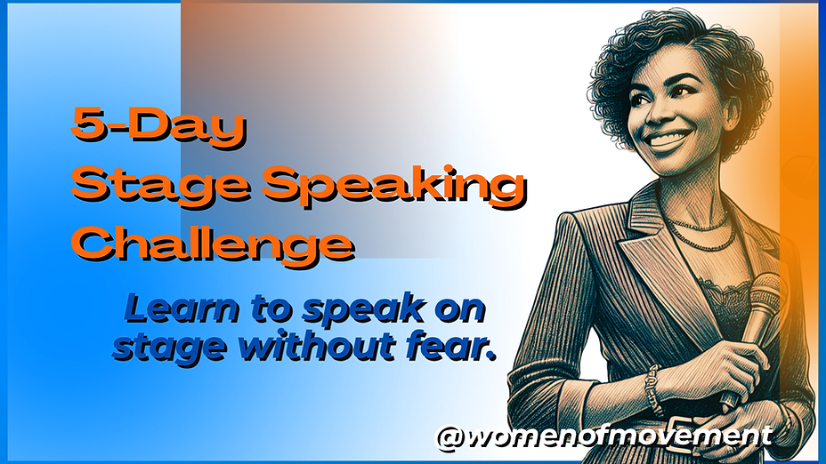 5-Day Stage Speaking Challenge