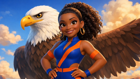 Eagles don’t wait for calm skies, they rise because of the wind