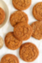Gingersnap cookies.