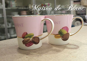 ポーセラーツで制作したマグカップ