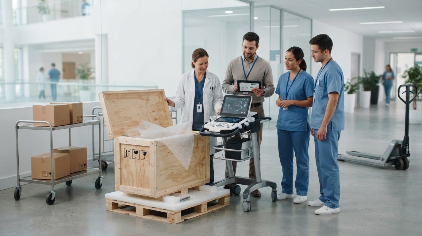 Hospital equipment procurement from bid evaluation to delivery