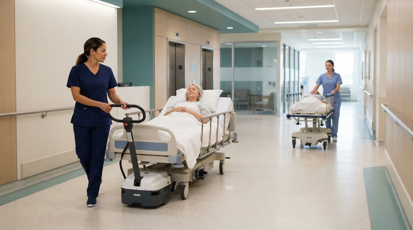 Hospital Bed Transport Efficiency: Comparing Bed Movers and Stretchers
