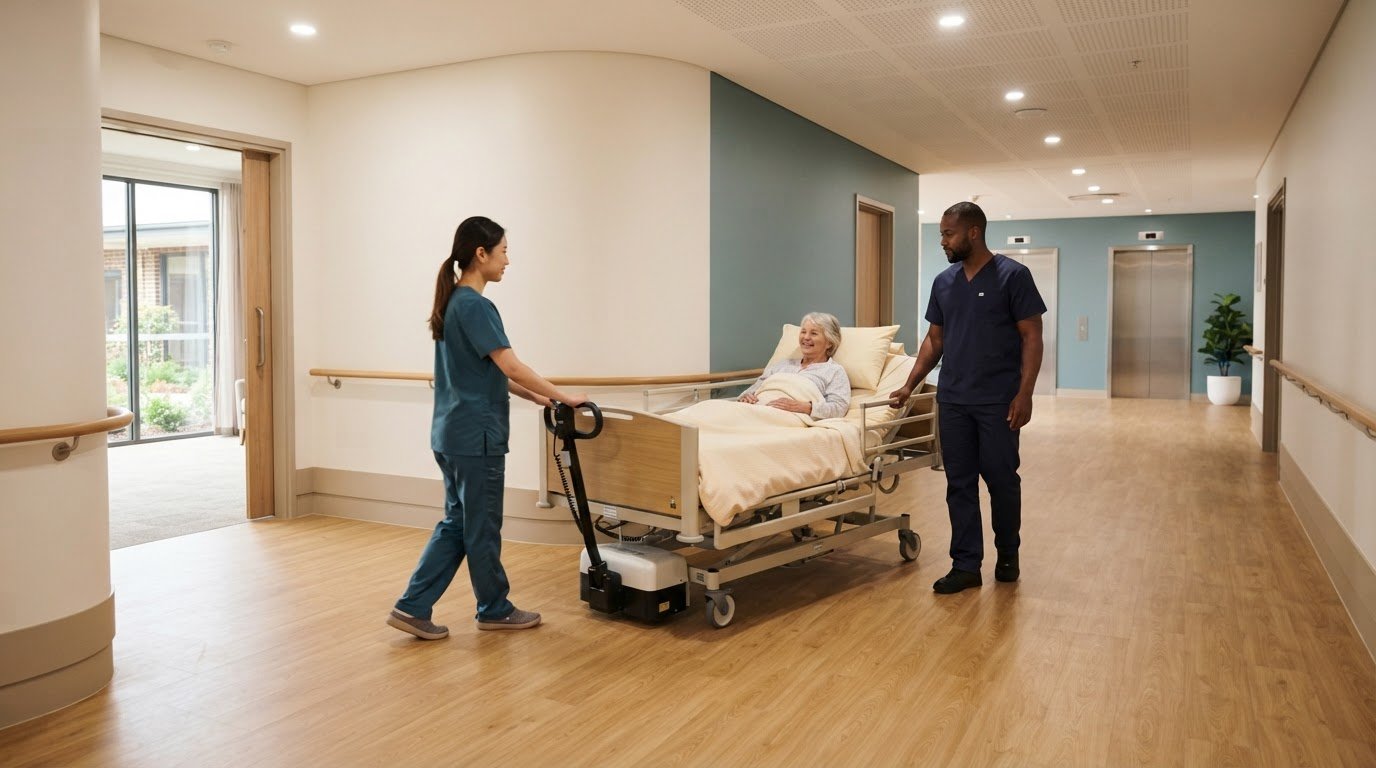 Electric Bed Movers for Aged Care Facilities
