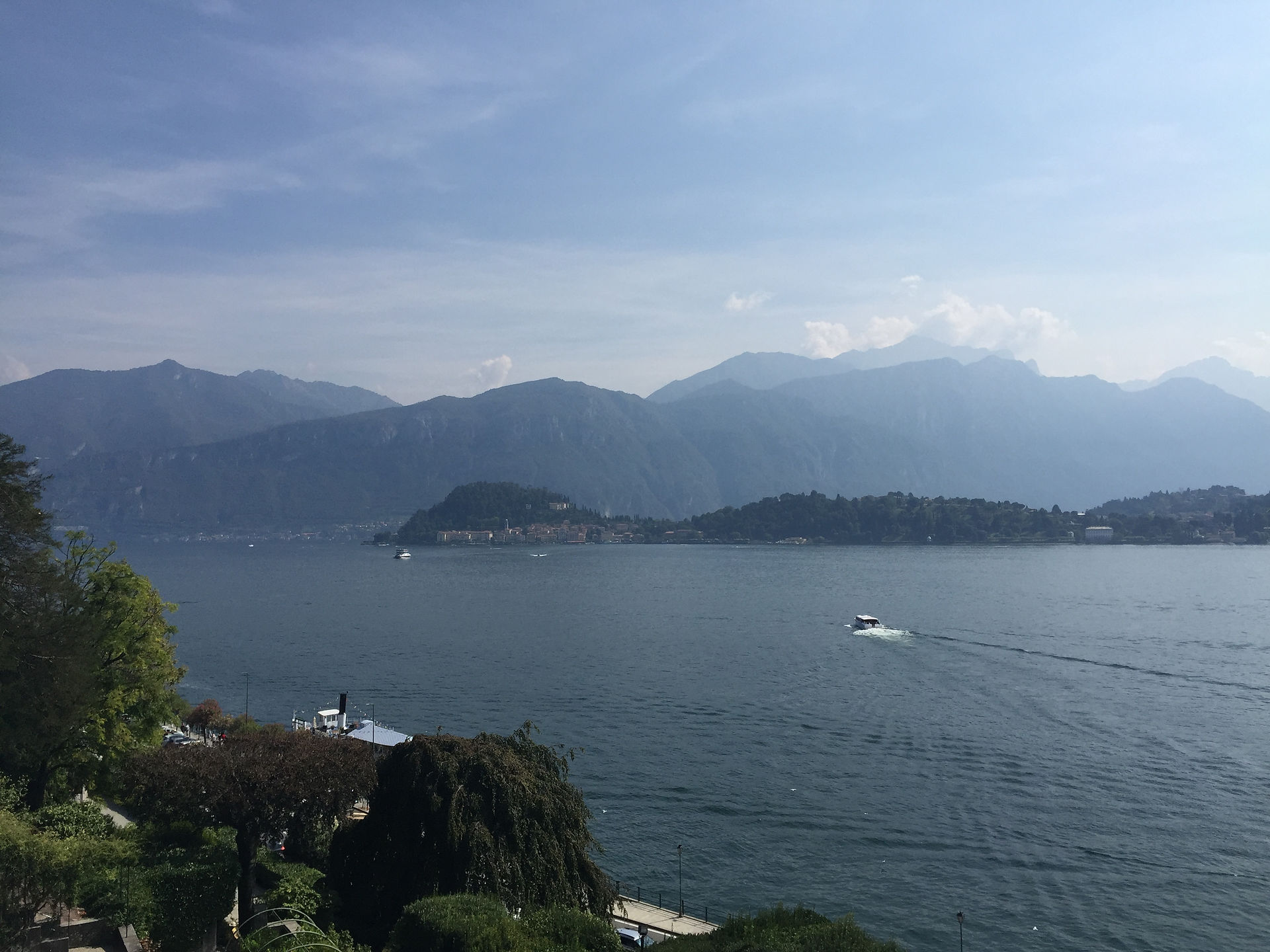 Ferry ride on Lake Como
