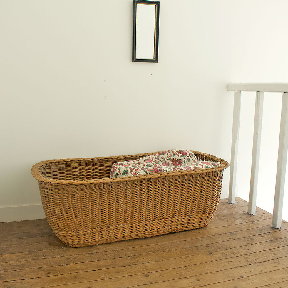 Grande panière ancienne