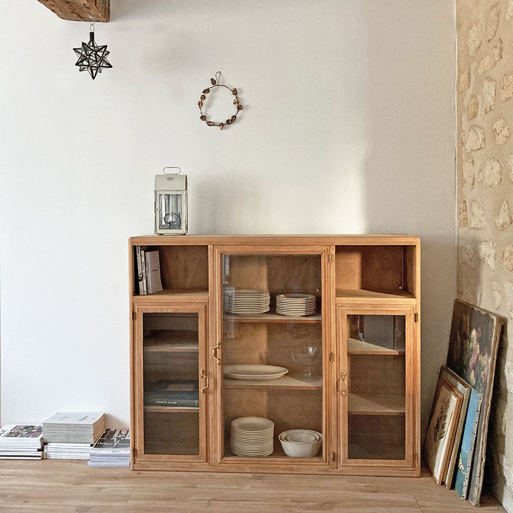 Bibliothèque vitrée