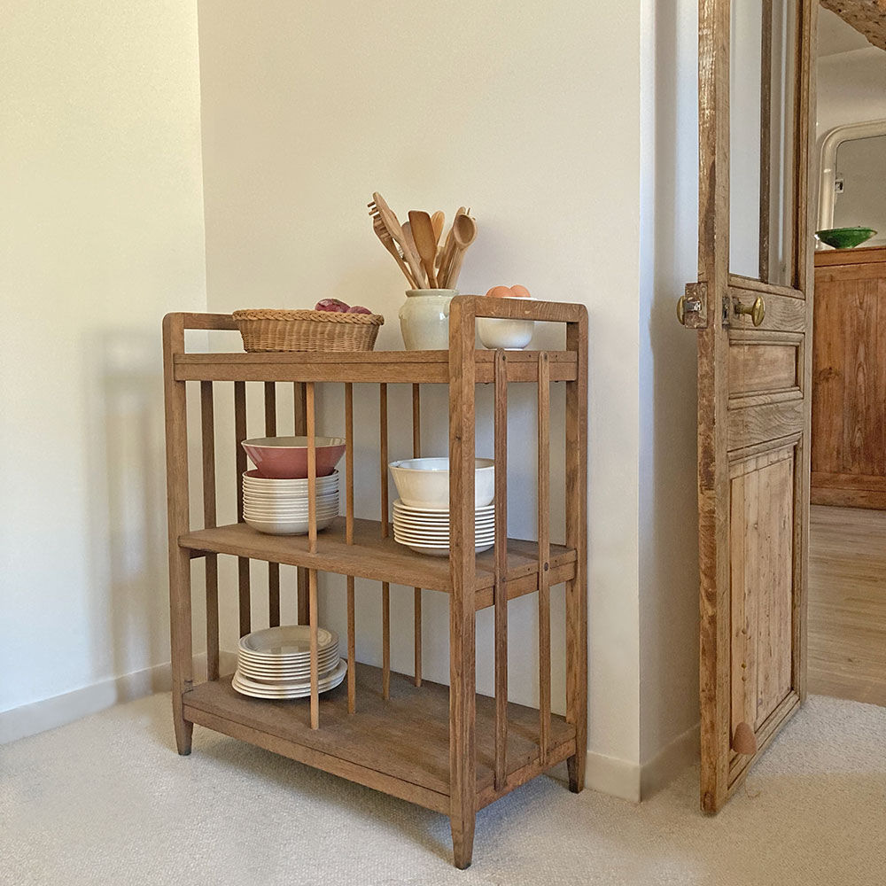 Desserte en chêne
