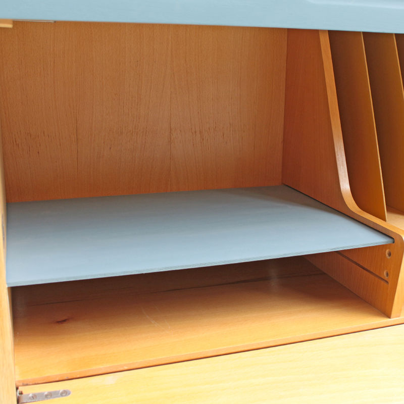 Miniature : Meuble Hifi range vinyles pieds compas