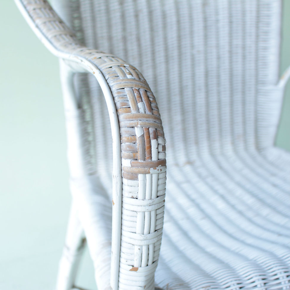 Miniature : Paire de chaises en rotin