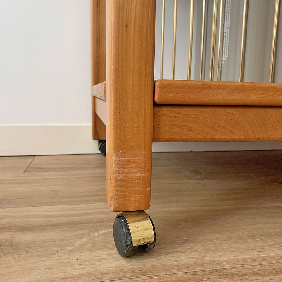 Miniature : Desserte/meuble hifi orme massif