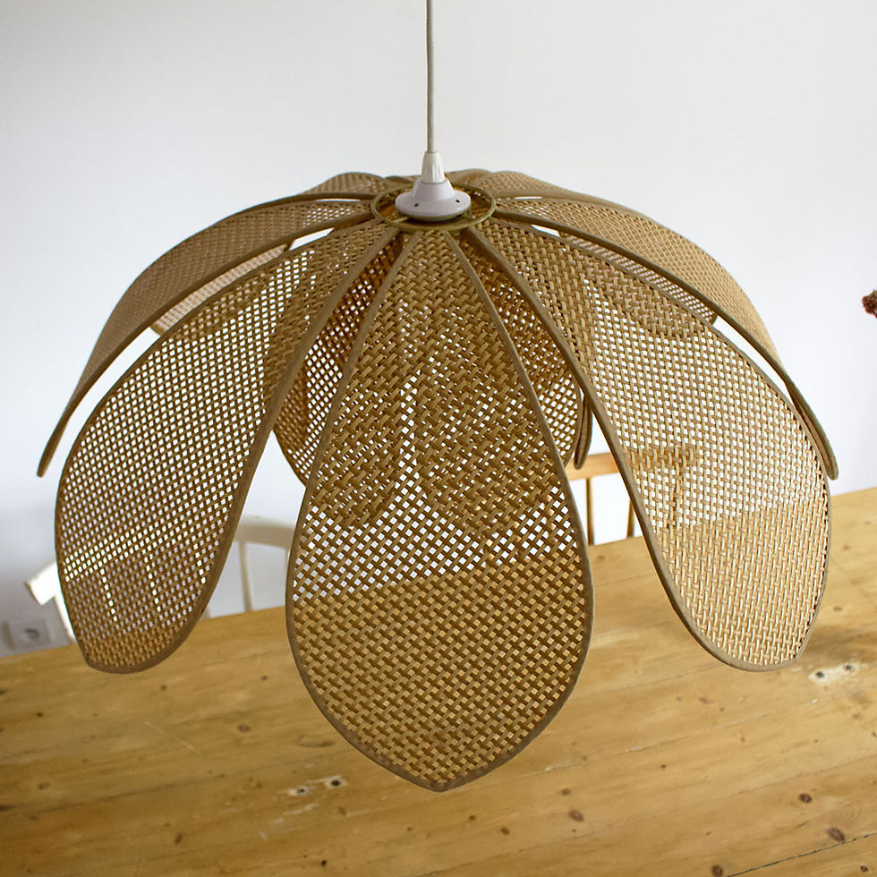 Miniature : Grande suspension pétales