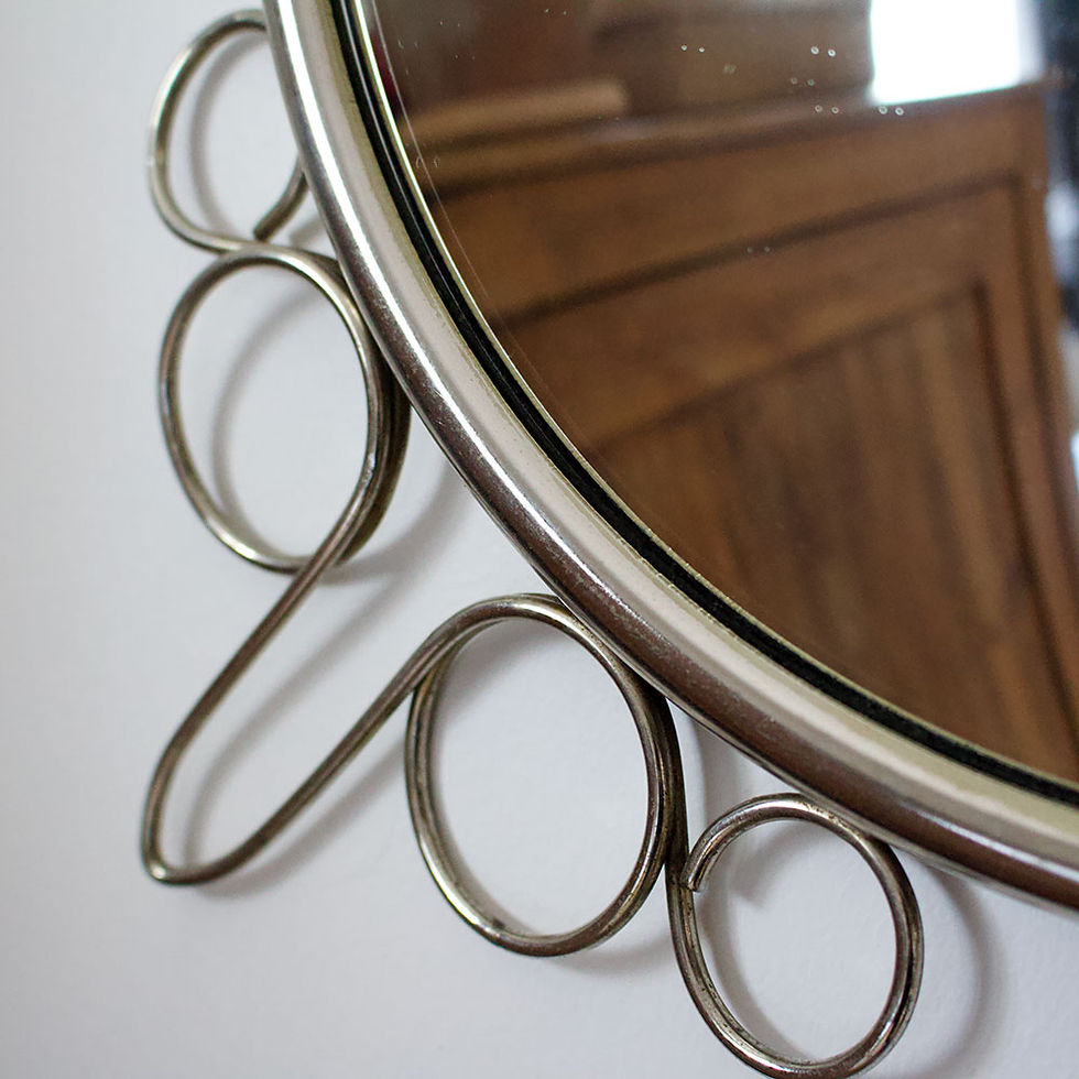 Miniature : Miroir de sorcière années 50