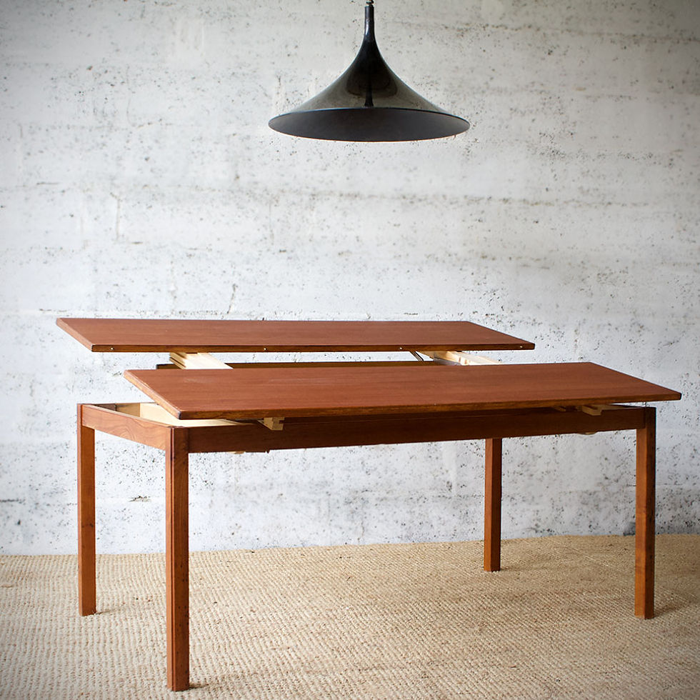 Miniature : Table ajustable design suédois pour Emmaboda Møbelfabrik, 1957