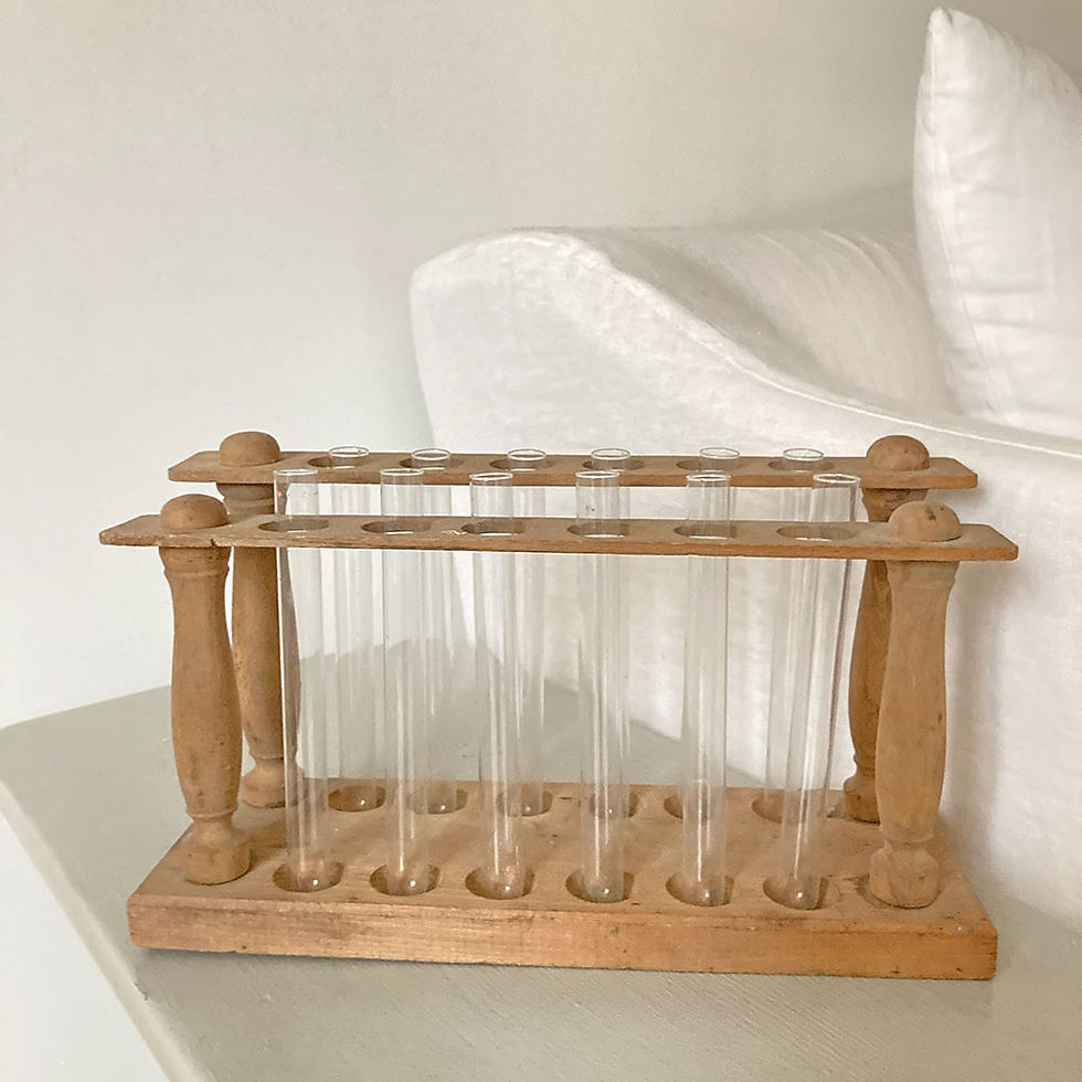 Miniature : Ancien support tubes à essais