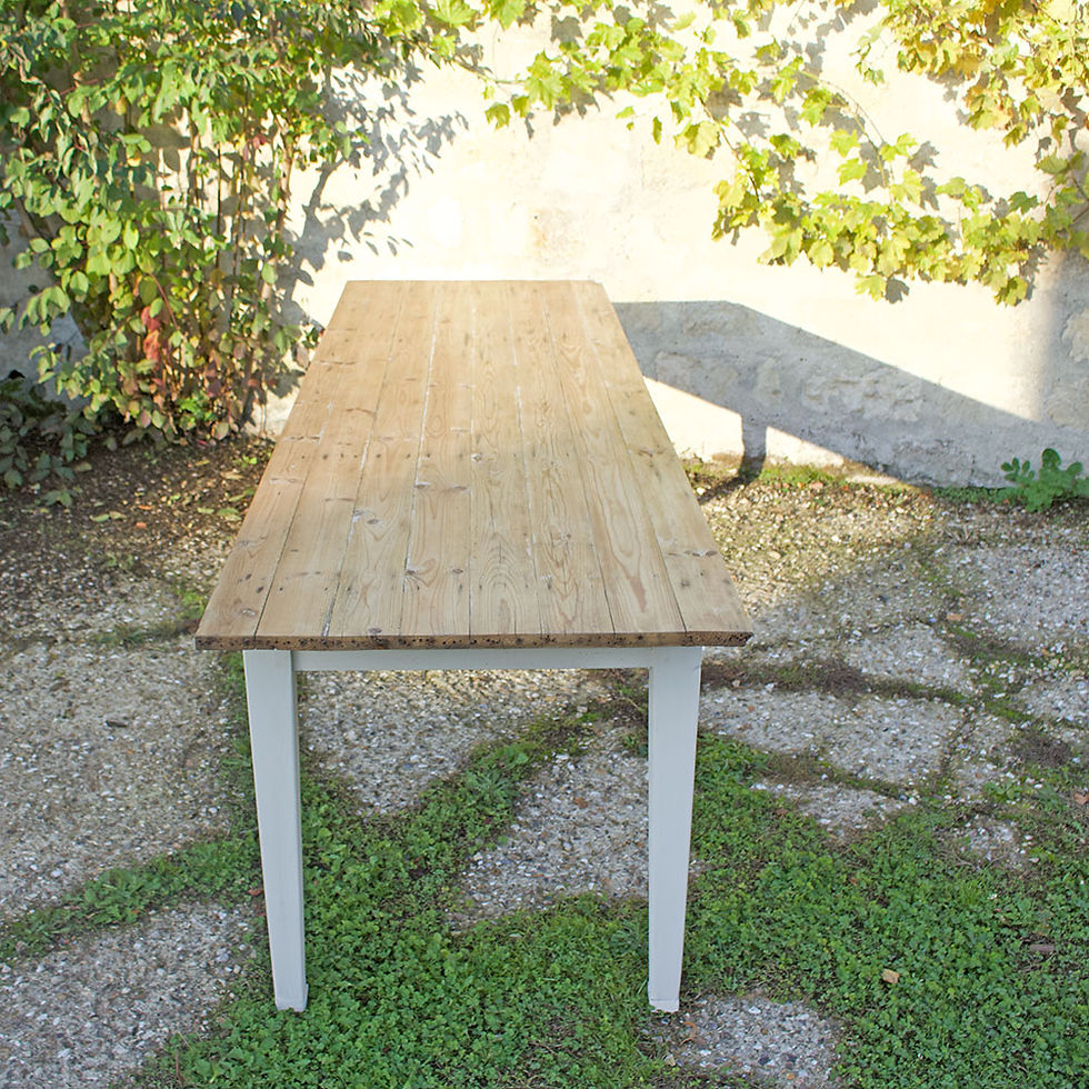Miniature : Table de réfectoire 244cm x 74cm
