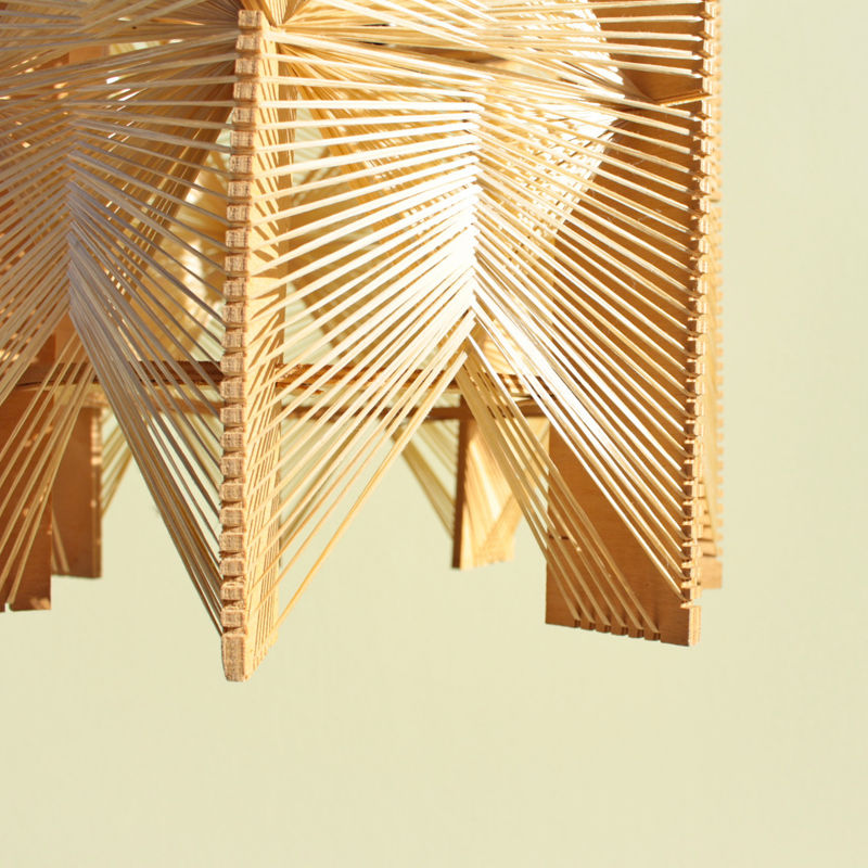Miniature : Suspension années 60 style scandinave