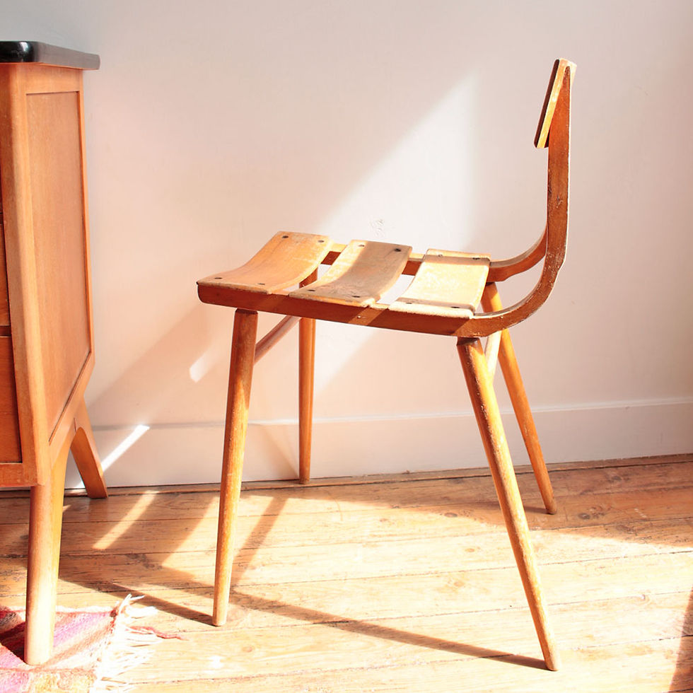 Miniature : Ensemble bureau enfant années 50